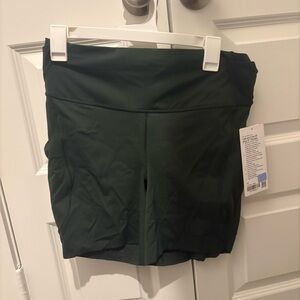 Lululemon Athletica fast and free high rise biker shorts